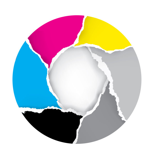 相机快门背景撕纸色轮图片下载