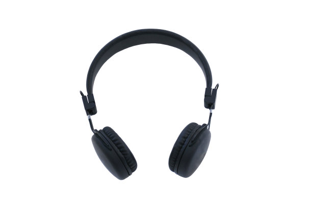 无线耳机隔离在白色背景。图片下载