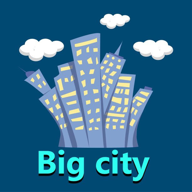 孤立房屋的矢量图。图片下载