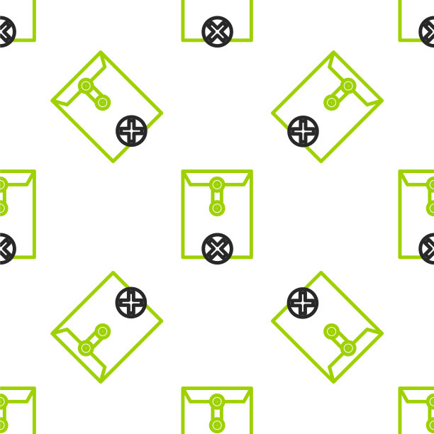 行删除信封图标隔离无缝图片下载