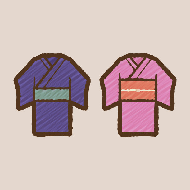 简单和可爱的汤形插图，手写风格图片下载