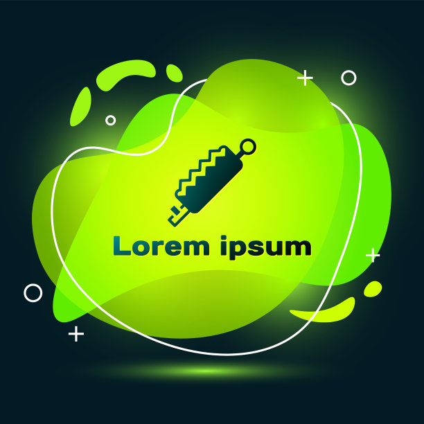 黑色陷阱狩猎图标孤立在黑色上图片下载