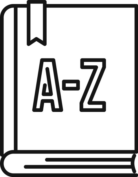 外文dex书图标大纲风格图片下载