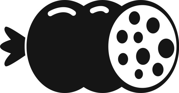 简约风格炸香肠图标图片下载