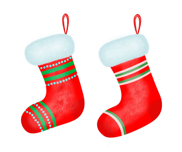 圣诞袜素材图片