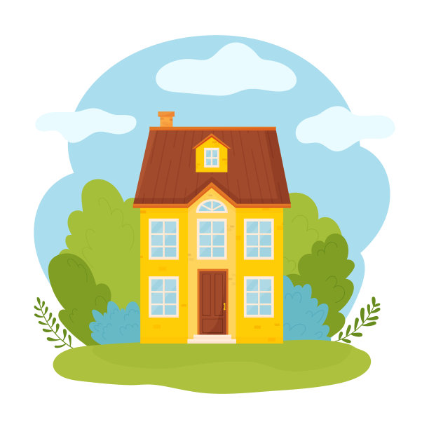 住宅楼的背景图片下载