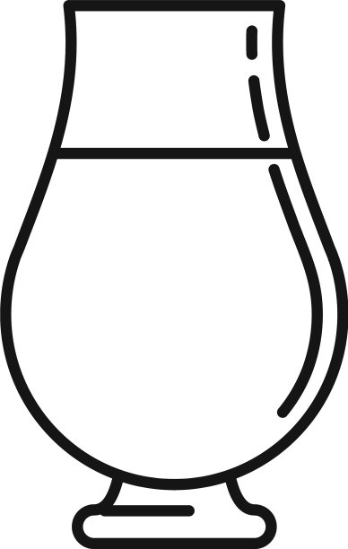 调酒师和啤酒杯图标轮廓样式图片下载