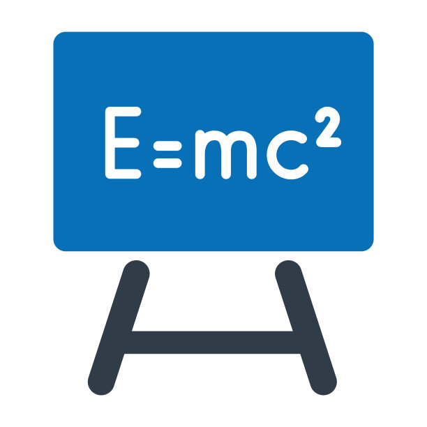 物理学，科学，研究，原子图标图片下载