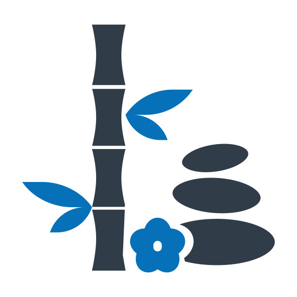 美容，放松疗法，水疗按摩，石雕卵石，石雕温泉，石雕理疗图标图片下载