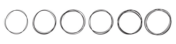 手绘素描线在潦草的框架图片下载