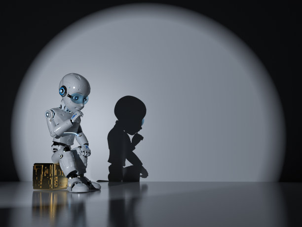 思想家人机器人图片下载