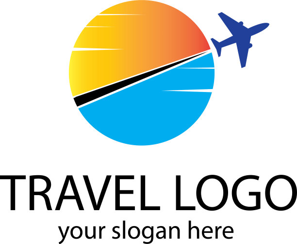 旅游标志图标设计模板图片下载