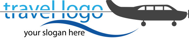 旅游标志图标设计模板图片下载