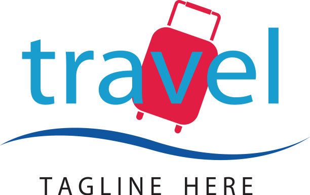 旅游标志图标设计模板图片下载