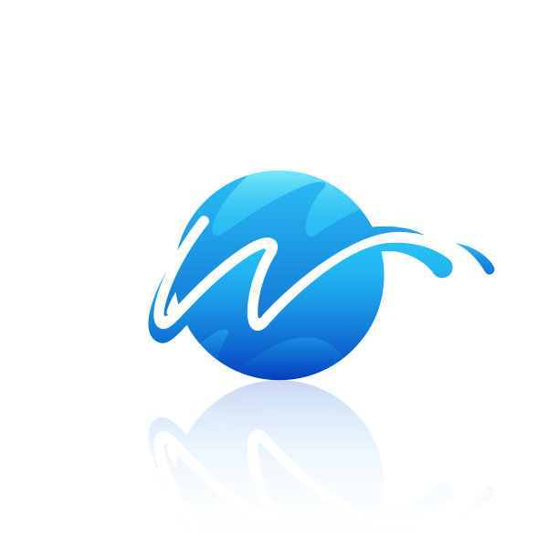 波标志模板图片下载