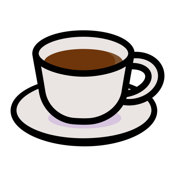 咖啡剪辑艺术图片下载