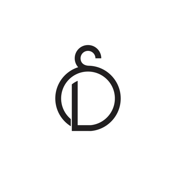 SD字母组合简约衣架设计标志图片下载