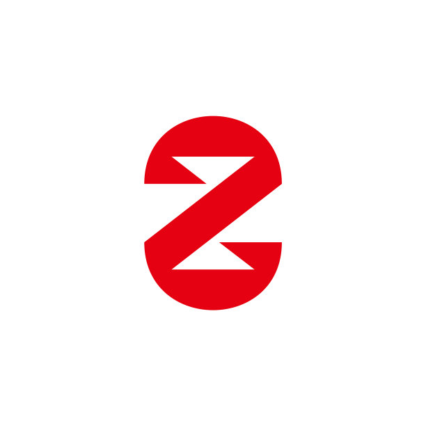 字母Z简约几何交叉设计标志图片下载