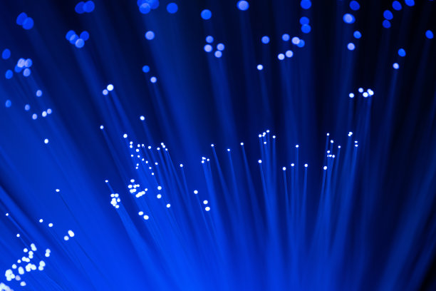 光导纤维束呈蓝色图片下载