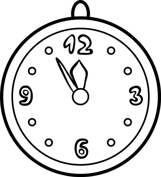 时钟上的人图片下载