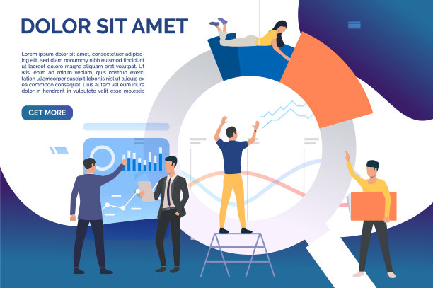 团队分析人员处理图表图片下载