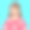 漂亮的金发女人，哇面部表情，卡通矢量插图孤立在白色的背景。图片下载