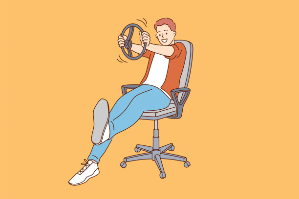 玩驱动和想象的概念图片下载