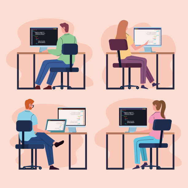 团队电脑程序员图片下载