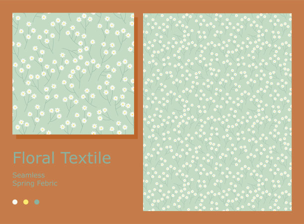 小白花图案图片下载