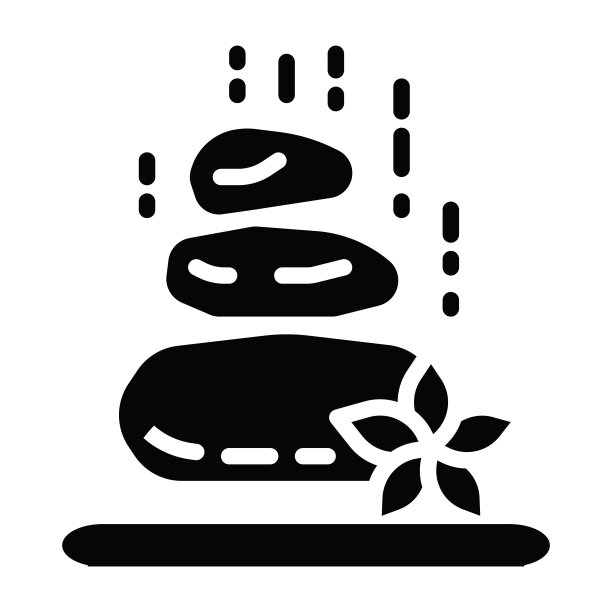 美容治疗、石疗石、放松疗法、水疗按摩、石卵石、偶像图片下载