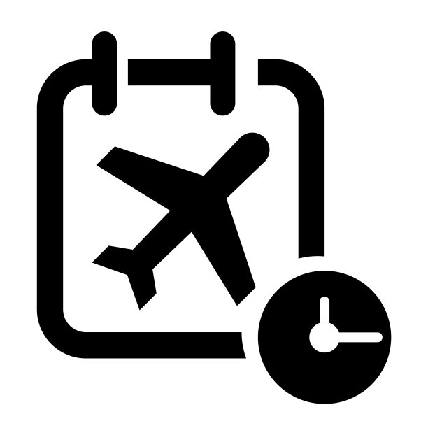 出行、时间、飞行、时长图标图片下载