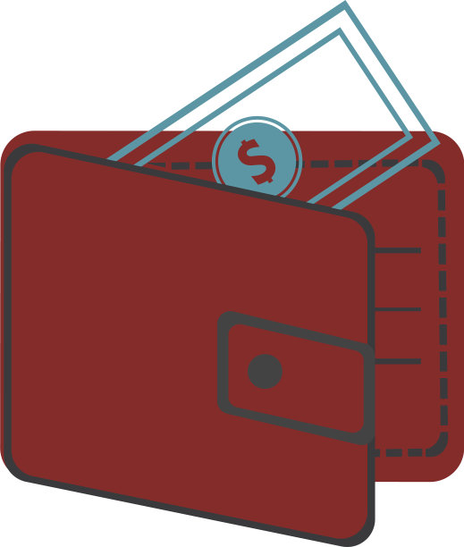 钱包图标模板图片下载