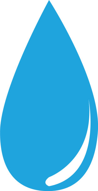 水滴标志模板设计图片下载