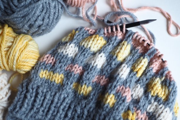 在圆的地方织帽子图片下载