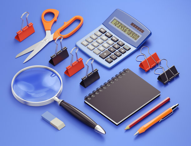 静物文具配件图片下载