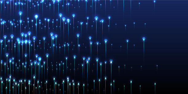 向上发光的线射线速度运动概念图片下载