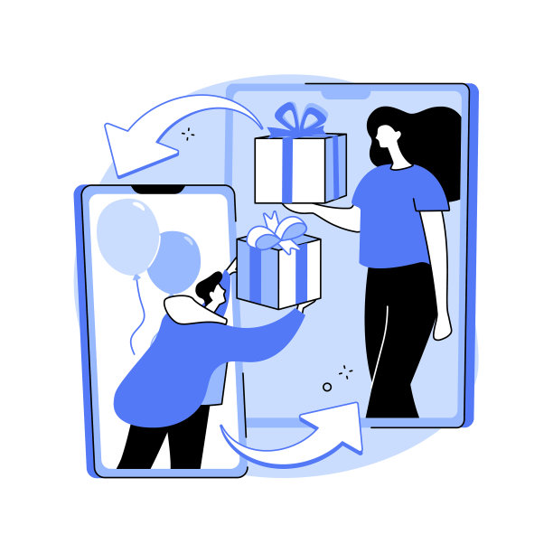 在线分享礼物的抽象概念图片下载