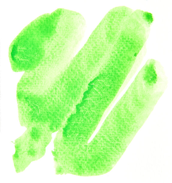 一幅抽象绿色水彩在纸上的照片图像，手绘绿色水彩为背景，湿法在纸上图片下载