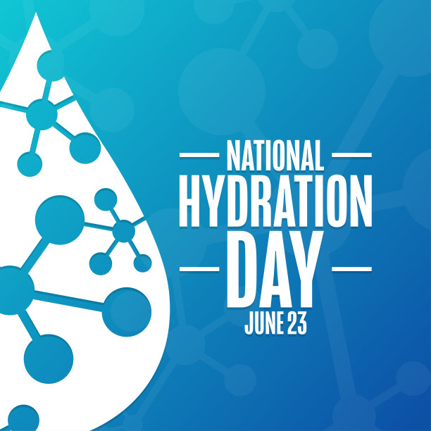 国家水化。6月23日。节日的概念。模板的背景，旗帜，卡片，海报与文字题词。向量EPS10插图。图片下载