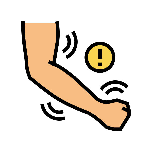 手描颜色图标矢量插图图片下载