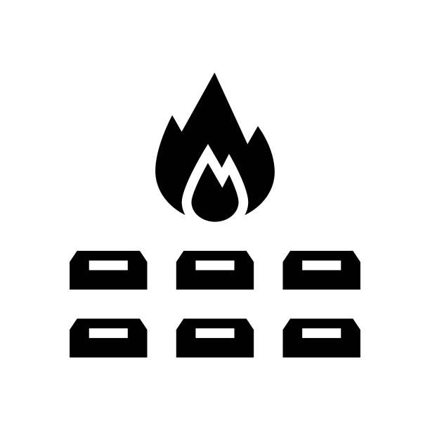 集体宠物葬礼字形图标矢量插图图片下载