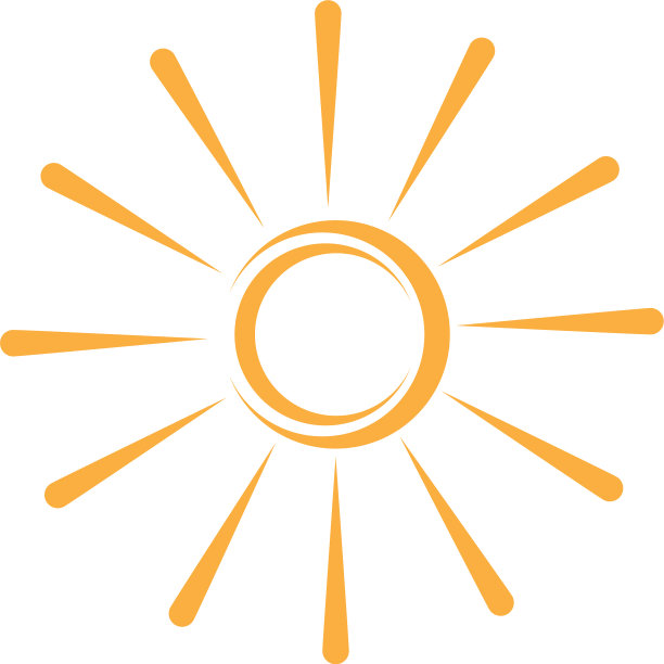 太阳标志图片下载