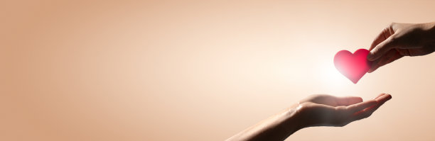 爱、健康、献血、赠与、慈善理念。图片下载