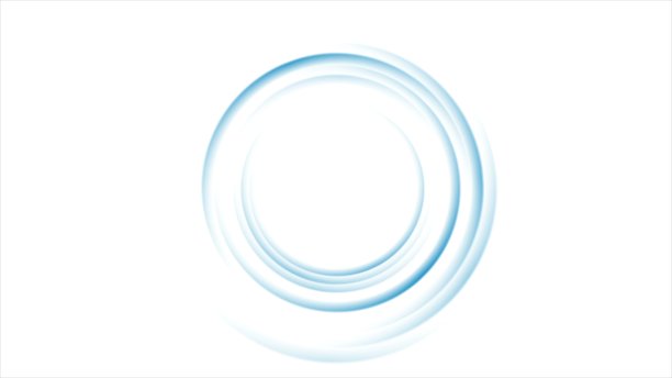 明亮的蓝色平滑环抽象背景图片下载