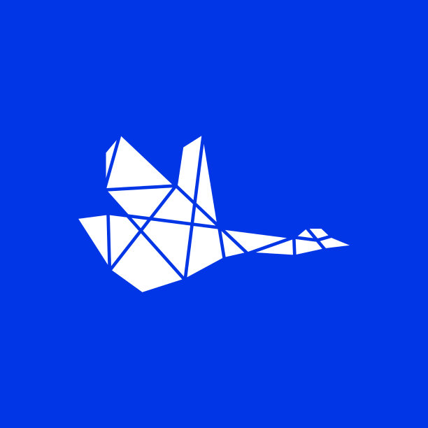 几何鹅科技多边形标志图标图片下载