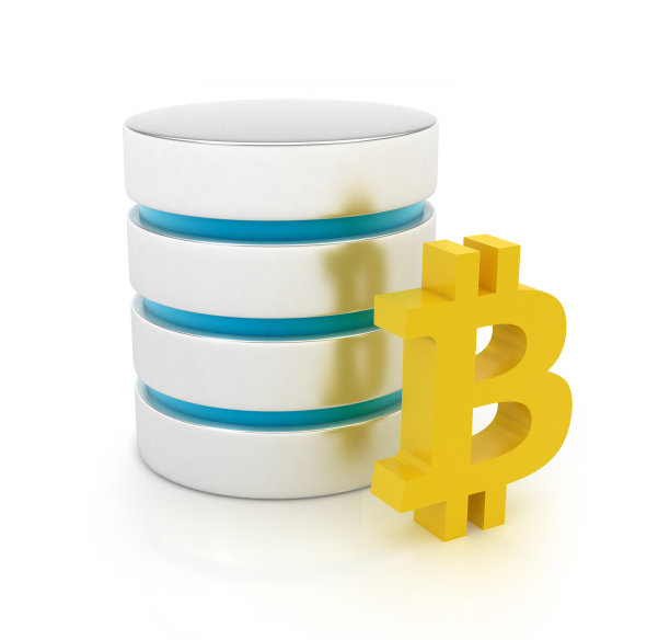 带有比特币的3d服务器图片下载