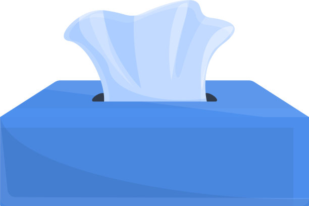 汽车纸巾盒图标卡通风格图片下载