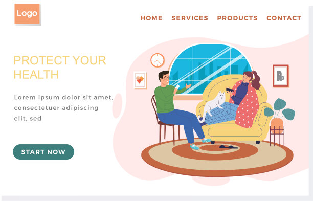 登陆页面模板保护人类健康图片下载