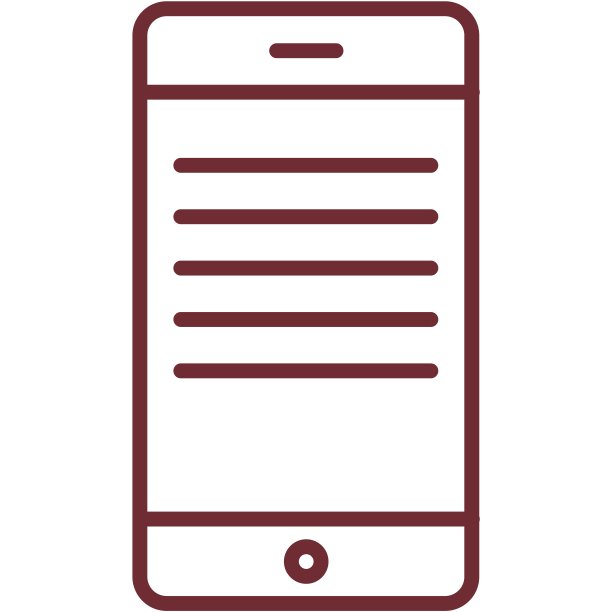 SEO图标移动营销矢量孤立上白图片下载