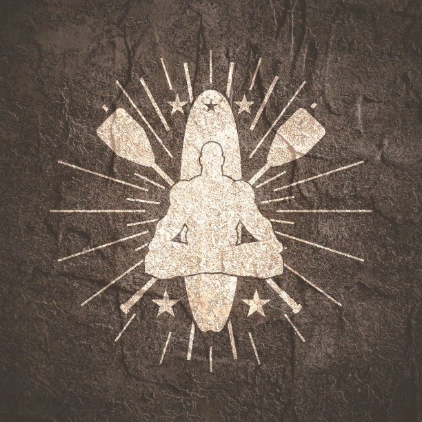 划板瑜伽冥想。健康的生活方式的概念图片下载